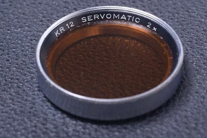 ✅ SERVOMATIC SKYLIGHT KR 12 2X 30MM FILTER GENUINE VINTAGE LENS SCREW IN 12-4 - Picture 1 of 2
