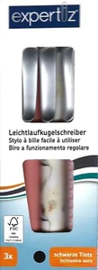 3 Stück Leichtlaufkugelschreiber schwarze Tinte im Karton von Expertiz - Bild 1 von 1