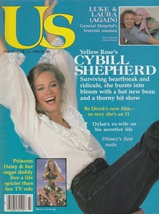 US Magazin 21.11.1983 CYBILL SHEPHERD-GENIE FRANCIS-ANTHONY GEARY-BOB DYLAN - Bild 1 von 2
