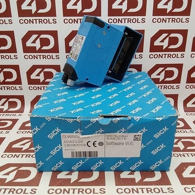 CLV650-6120 | Sick | 1042125, Barcode Scanner, Side Window, Opened (NSO) - Image 1 of 2