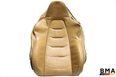 McLaren MP4-12C Left Driver Side Natural Tan Leather Seat Cover 2012 - 2014 OEM - Image 1 of 4