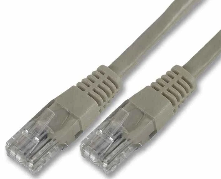 PRO SIGNAL - Kabel Patch Ethernet RJ45 Male ke Male Cat6 UTP, 2m Kelabu - Image 1 of 1