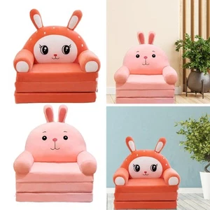 Kids Foldable Sofa Bed Toddler Couch with Backrest Fold Out Sofa Chair Armchair - Picture 1 of 12