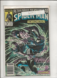 Peter Parker Spectacular Spider Man # 132--Black Costume--Vermin appearance--VF- - Picture 1 of 1