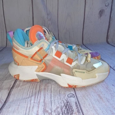 Nike Air Jordan Why Not .5 White/Blue/Purple Size 8 Westbrook Shoes DC3637-158 - Image 1 of 4