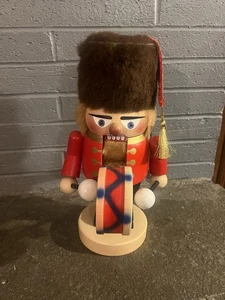 Batería gordita Cascanueces Steinbach - Hecha a mano en Alemania 10 1/2 - Imagen 1 de 5