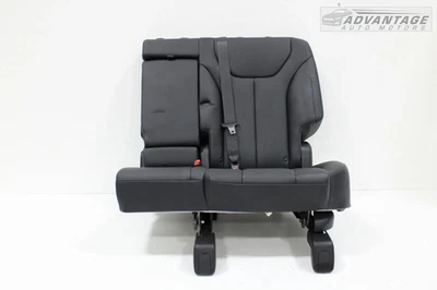 Hyundai Santa Fe 2020 segunda fila asiento lateral izquierdo cuero negro OEM Foto 1 de 4