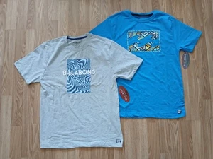 2 Billabong Men's Shirts, Size Medium, Brand new - Picture 1 of 9