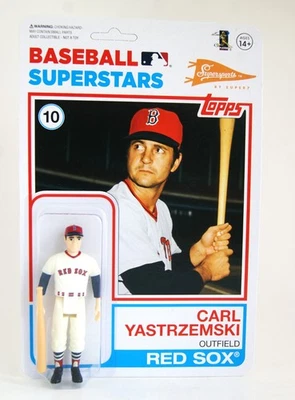 Topps Super 7 Supersports Carl Yastrzemski #10 Action Figure Boston Red Sox - Image 1 of 3
