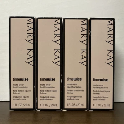 Mary Kay Timewise Matte Wear Beige 1 Liquid Foundation 1 Fl. Oz. 038757 LogtOf 4 - Image 1 of 4