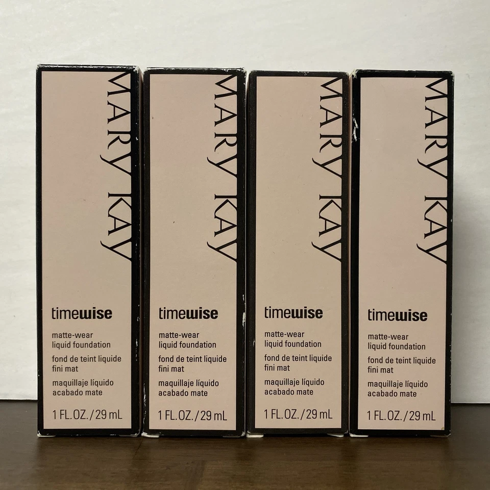 Mary Kay Timewise Matte Wear Beige 1 Liquid Foundation 1 Fl. Oz. 038757 LogtOf 4 - Image 1 of 4