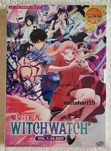 Witch Watch (1-25 End) Anime DVD English Dubbed All Region FREE SHIPPING - Picture 1 of 5