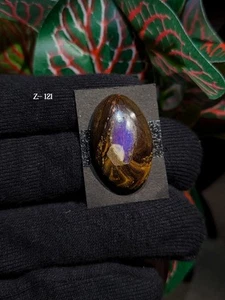 Blue Fire Opal Gemstone, Opal Cabochon, Fire Opal, Cabochon For SALE, 20x31mm - Picture 1 of 15