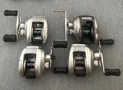 Set di 4 mulinelli per esche in argento - Immagine 1 di 2