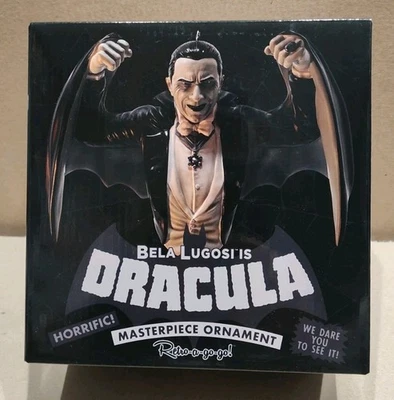 DRACULA BELA LUGOSI MASTERPIECE ORNAMENT SILVER SCREEN VERSION NEW! - image 1 of 4