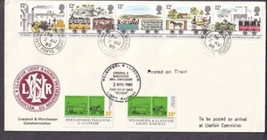 1980 LIVERPOOL & MANCHESTER RAILWAY, LLANFAIR LIGHT RAILWAY LLANFAIR CDS CAT £45 - Picture 1 of 1