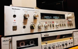 TECHNICS SU-V44 New Class A Amplifier 60Wx2 VU Meters Serviced Fully Working - Picture 1 of 8