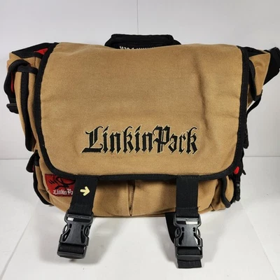 Vintage Linkin Park Canvas Crossbody Satchel - Linkin Park Canvas Bag (w/Flaws) - Image 1 of 4
