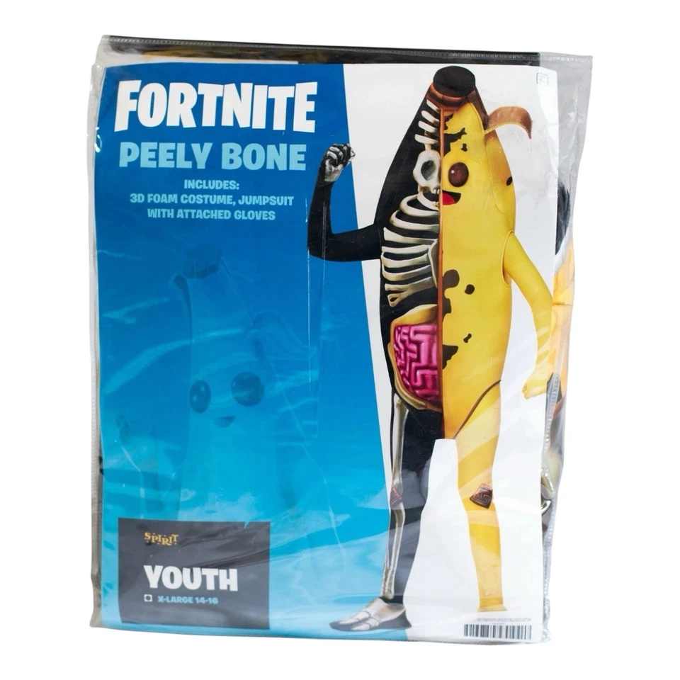 Spirit Halloween YOUTH Peely Bone Full Costume XL (14-16)  - Image 1 of 4