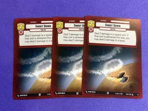 x3 Shoot Down Weekly Promo - JTLP 14 NM - Star Wars Unlimited - Bild 1 von 1