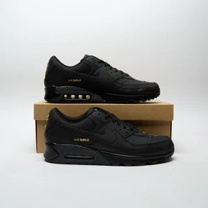 NIKE Air Max 90 Men's Black SIZE 12 Trainers - Picture 1 of 6