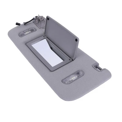 Gray Left Driver Side Sun Visor W/ Light For Chevrolet Suburban Tahoe 2015-2019 - Imagem 1 de 4