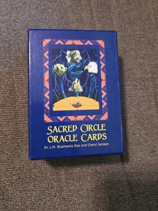 USED Sacred Circle 69 Oracle Cards Dr LM Bluehawks Stec Cheryl Jackson Rare HTF - Bild 1 von 4