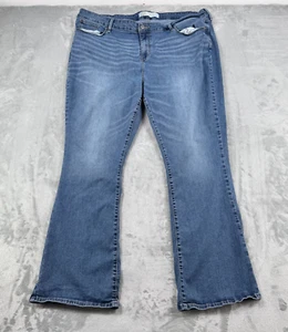Levi's Signature Bootcut Jeans Womens 37x32 Blue Mid Rise Stretch Denim - Picture 1 of 13