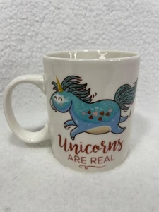 P Graham DUNN Unicorns are Real Coffee Mug Brand New - Picture 1 of 6