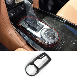 ABS Carbon Fiber Central Gear Panel Trim Frame For Infiniti QX80 2013-2018 - Bild 1 von 11