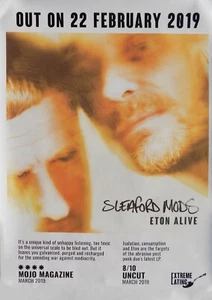 SLEAFORD MODS Eton Alive UK PROMO ONLY Poster Mint original 60cm x 35cm approx - Bild 1 von 5