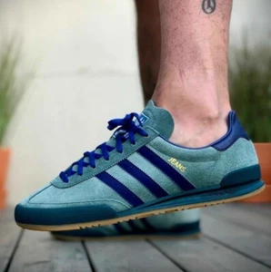 Adidas Originales Para Hombre Jeans Moda Entrenadores Azul Nuevo con Etiquetas Talla UK 6.5 EU 40 H01810 - Imagen 1 de 13