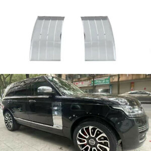 Fits for Land Rover Range Rover 2013-2022 Chrome Side Door Air Vents Trim Cover