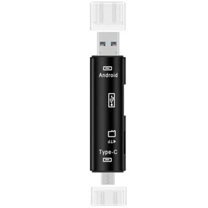 5in1 Card Reader Micro-USB 2.0 Type-C OTG TF for Samsung Galaxy S23/S23+/S23 USA - Picture 1 of 1