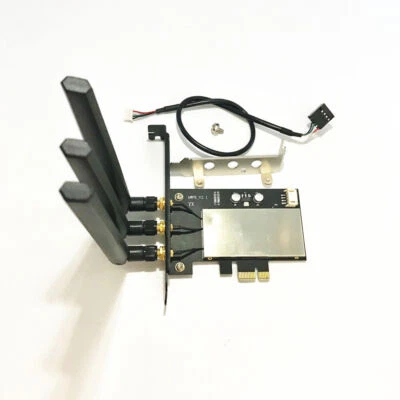 For Broadcom BCM943602CS 802.11AC WiFi+Bluetooth 4.0 PC Desktop WLAN Card PCIE1X - Image 1 of 4