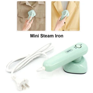 Portable Electric Handheld Garment Steamer Home Ironing Clothes Mini Steam Iron - Picture 1 of 10