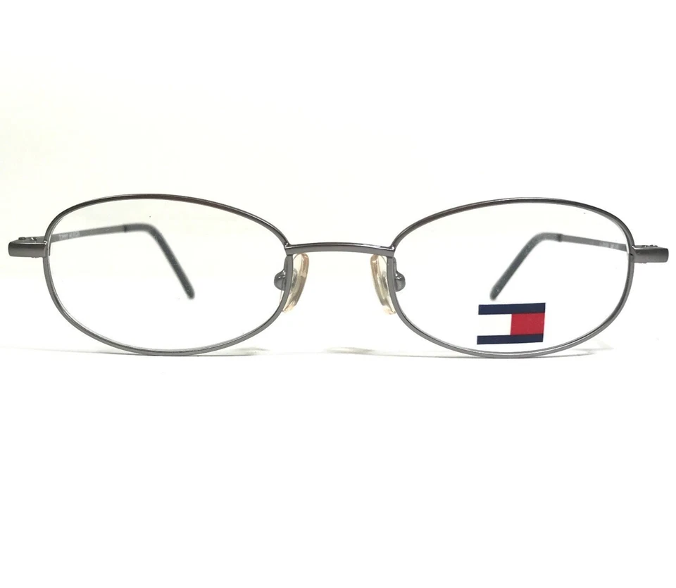 Monturas de gafas Tommy Hilfiger THI266 251 gris redondo borde de alambre completo 49-19-140 Foto 1 de 4