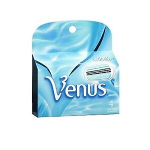 Gillette Venus Razor Blades for Women 4 Cartridges 100% Authentic, New & Sealed!