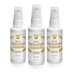 Face Wash - Gentle Exfoliating Cleanser 60ml - Green Tea Facial Moisturizer 3B - Picture 1 of 12