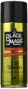 BLACK MAGIC OIL SHEEN HAIR SPRAY AFRICAN CHERRY 10.5OZ - Picture 1 of 2