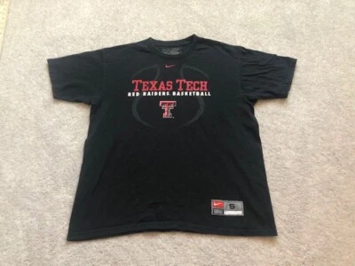 Nike Texas Tech Red Raiders Basketball T Shirt Mens Sz S NCAA Sports College - Image 1 of 4