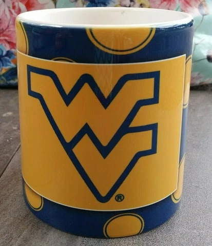 WVU WEST VIRGINIA UNIVERSITY Mountaineers Catalina Thermo-Serv MUG 20oz USA Made Cover