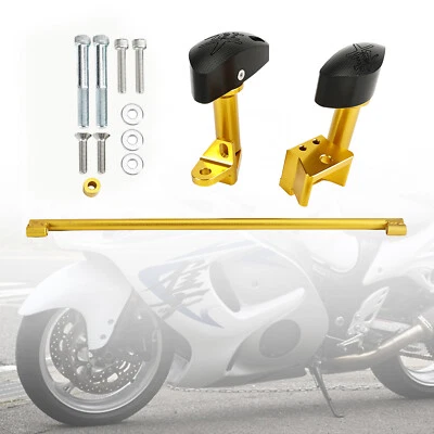 Engine Guards Protective Pad Engine Slider Gold Fits Suzuki Gsxr1300 08-20 #3 Foto 1 de 4