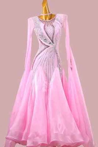 Vestido de Baile de Salón Estándar Nacional Vals Disfraces de Baile Falda de Rendimiento - Imagen 1 de 17