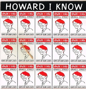 HOWARD I KNOW orwell street/days of our lives AUSSIE RED EYE 7"_1985 MINT match - Picture 1 of 2