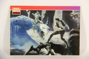 Star Wars Galaxy 1993 Topps Card #96 Han Solo On Dagobah Artwork ENG L016838 - Picture 1 of 2
