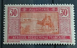 Mauritanie Colonie Française Timbre N° 43 / NEUF SANS GOMME / 1922-26 - Imagen 1 de 1