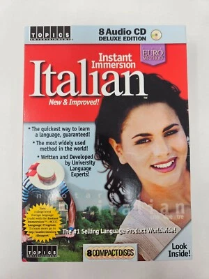 The Euro Method Instant Immersion Italian - 8 Audio CD - Image 1 of 4