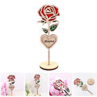  Centerpieces for Dining Table Wooden Ornaments Roses Decorate