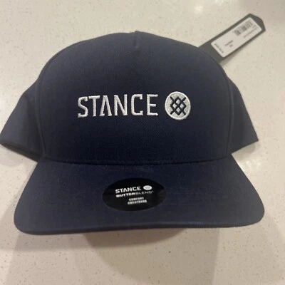 Sombrero Stance Icon Snapback Azul Marino Mezcla de Mantequilla Foto 1 de 4